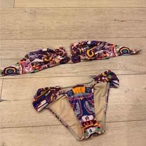 Mara Hoffman Colorful Patterned Bikini Set